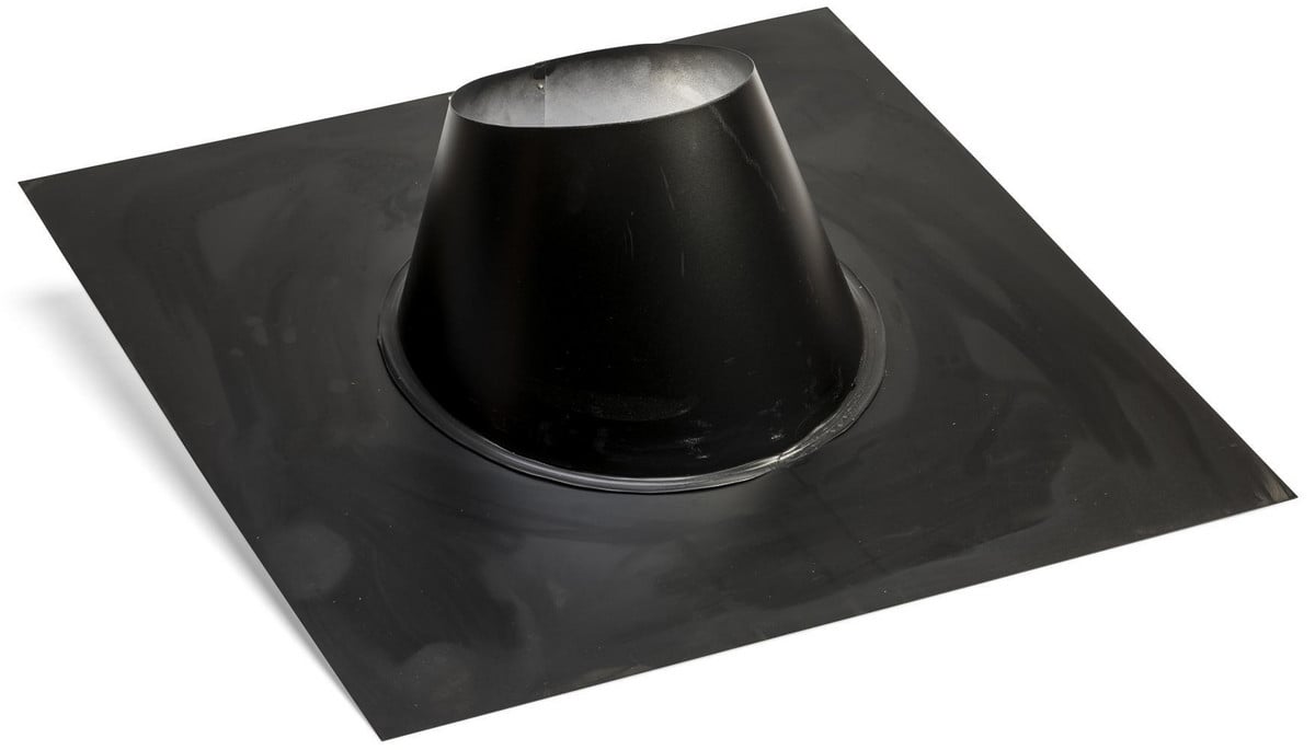 Metalbestos inddækning ø250/150 5-32° alu sort - P.A.Kierulff - Metalbestos inddækning ø250/150 5-32° alu sort - Billede 2