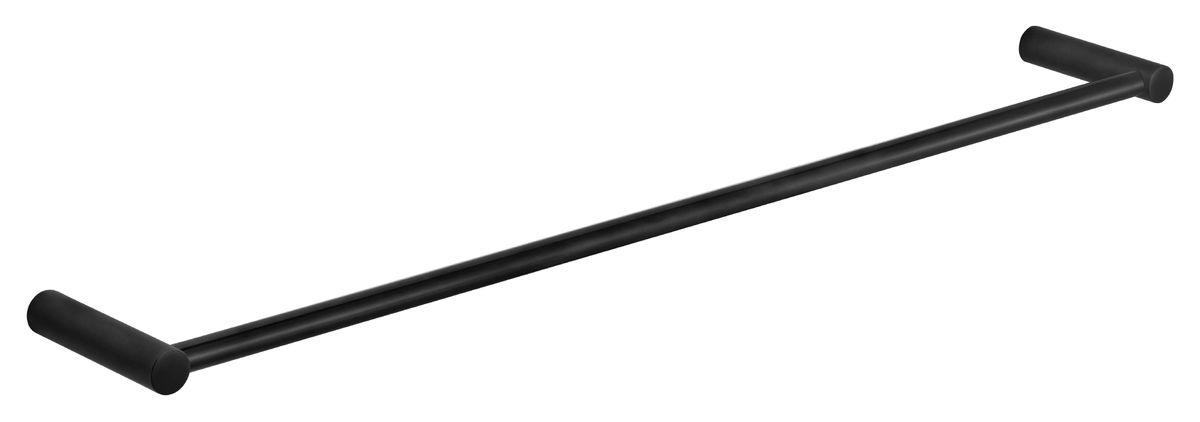 Pressalit håndklædestang enkelt 60 x 8,5 cm, mat sort - Pressalit - Pressalit håndklædestang enkelt 60 x 8,5 cm, mat sort