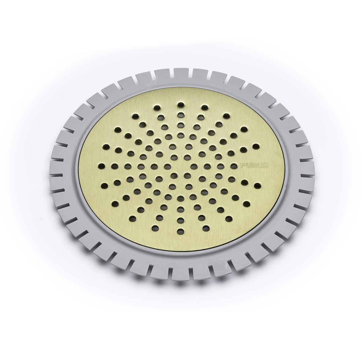 Purus rist til microcement ø150 messing