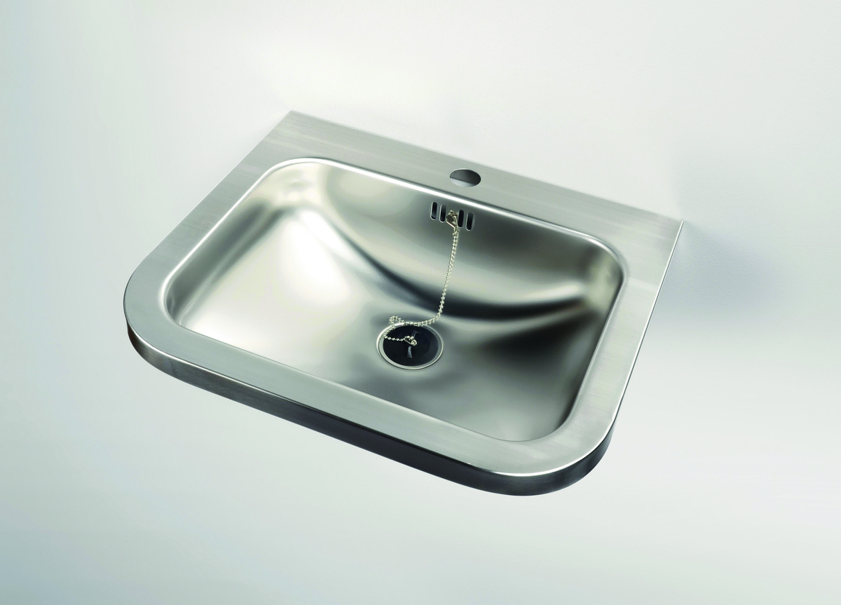 Purus håndvask V480 med hanehul - Purus - Purus håndvask V480 med hanehul