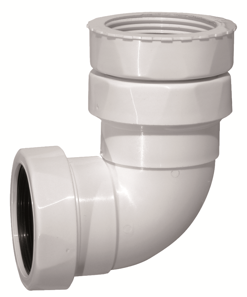 Purus udløbsvinkel med pum ø32/40 mm x 11/4"-112