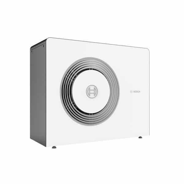 BOSCH COMPRESS varmepumpe lakeret metal 12kW luft/vand hvid
