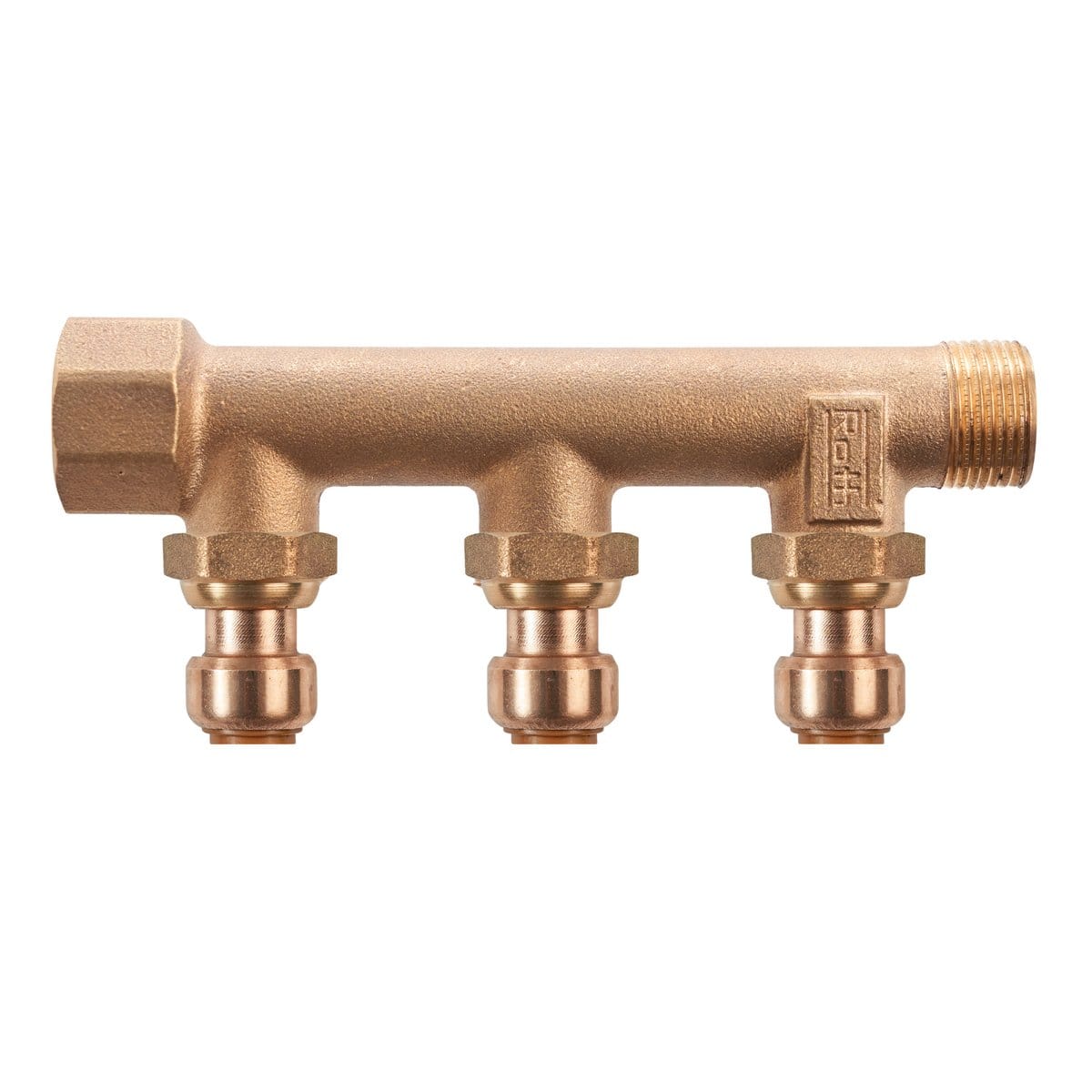 Roth fordelerrør 3 afgreninger x 15 mm indstik Euro-red - Roth Danmark - Roth fordelerrør 3 afgreninger x 15 mm indstik Euro-red - Billede 2