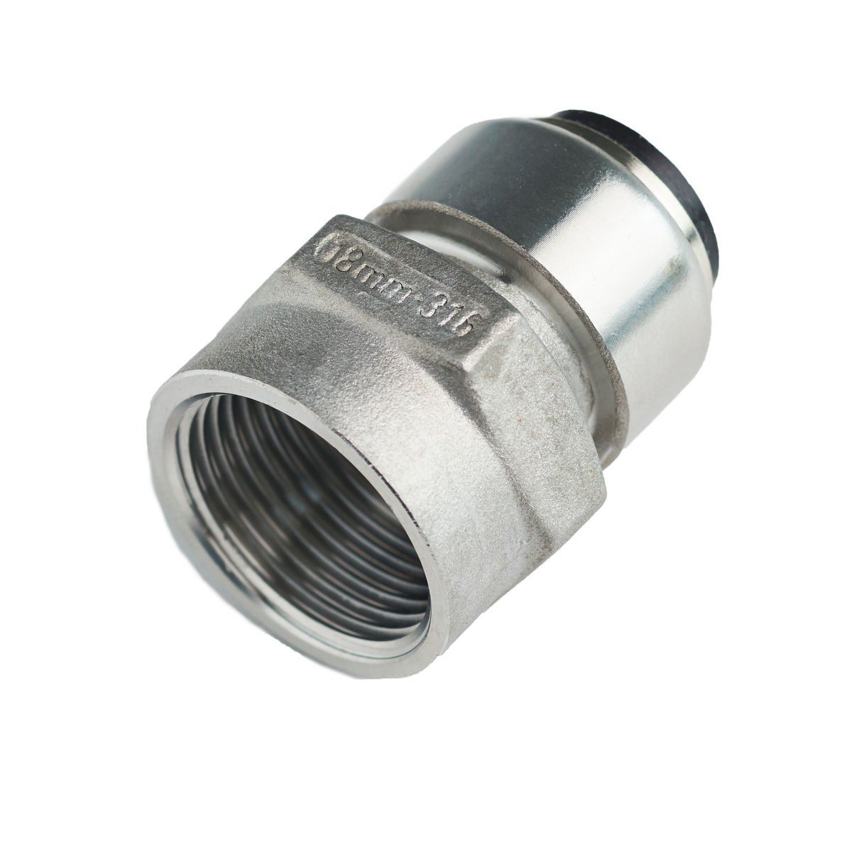 Roth overgang rustfri stål 22 mm x 3/4" muffe