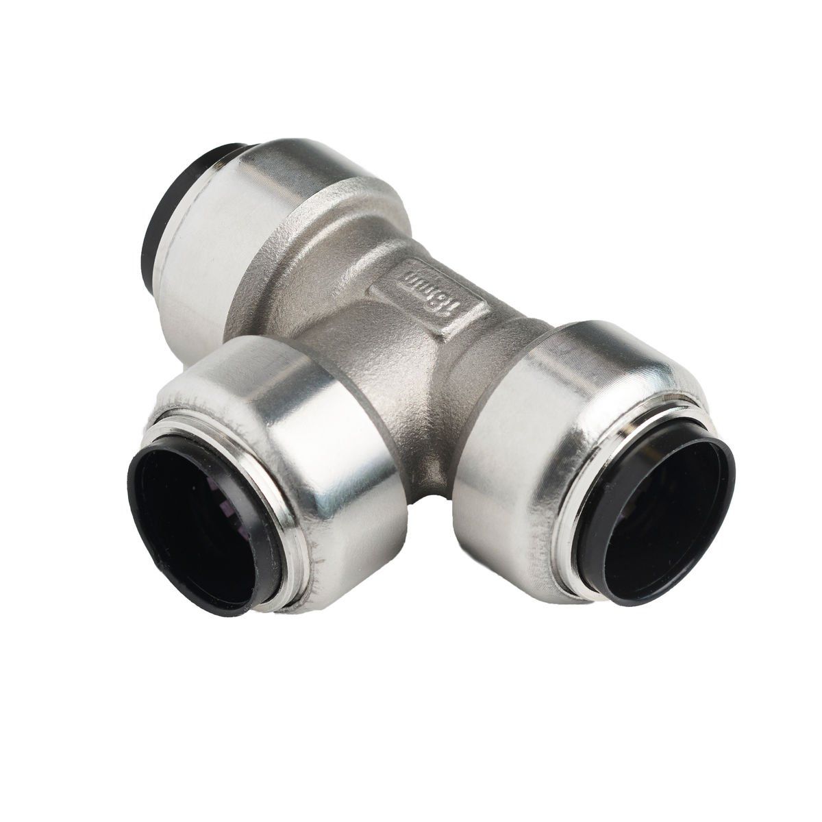Roth tee rustfrit stål 18 x 15 x 18 mm