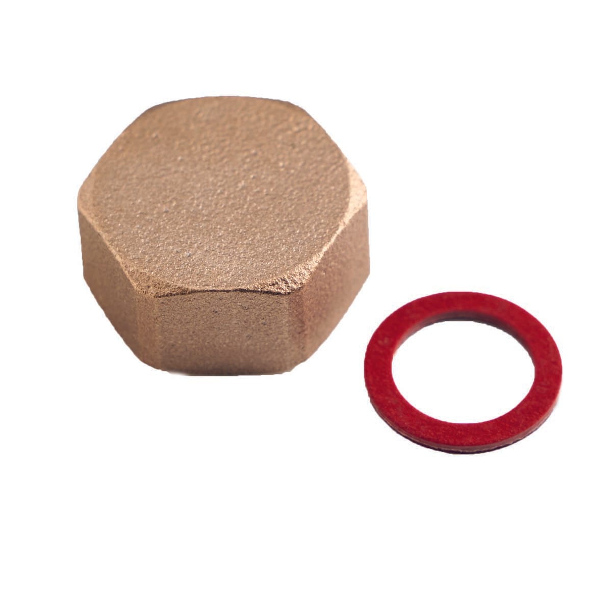 Roth slutmuffe 3/4" rødgods