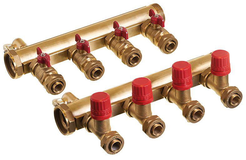 Roth SnowFlex fordeler 1 1/2" x 2 afgreninger - Roth Danmark - Roth SnowFlex fordeler 1 1/2" x 2 afgreninger