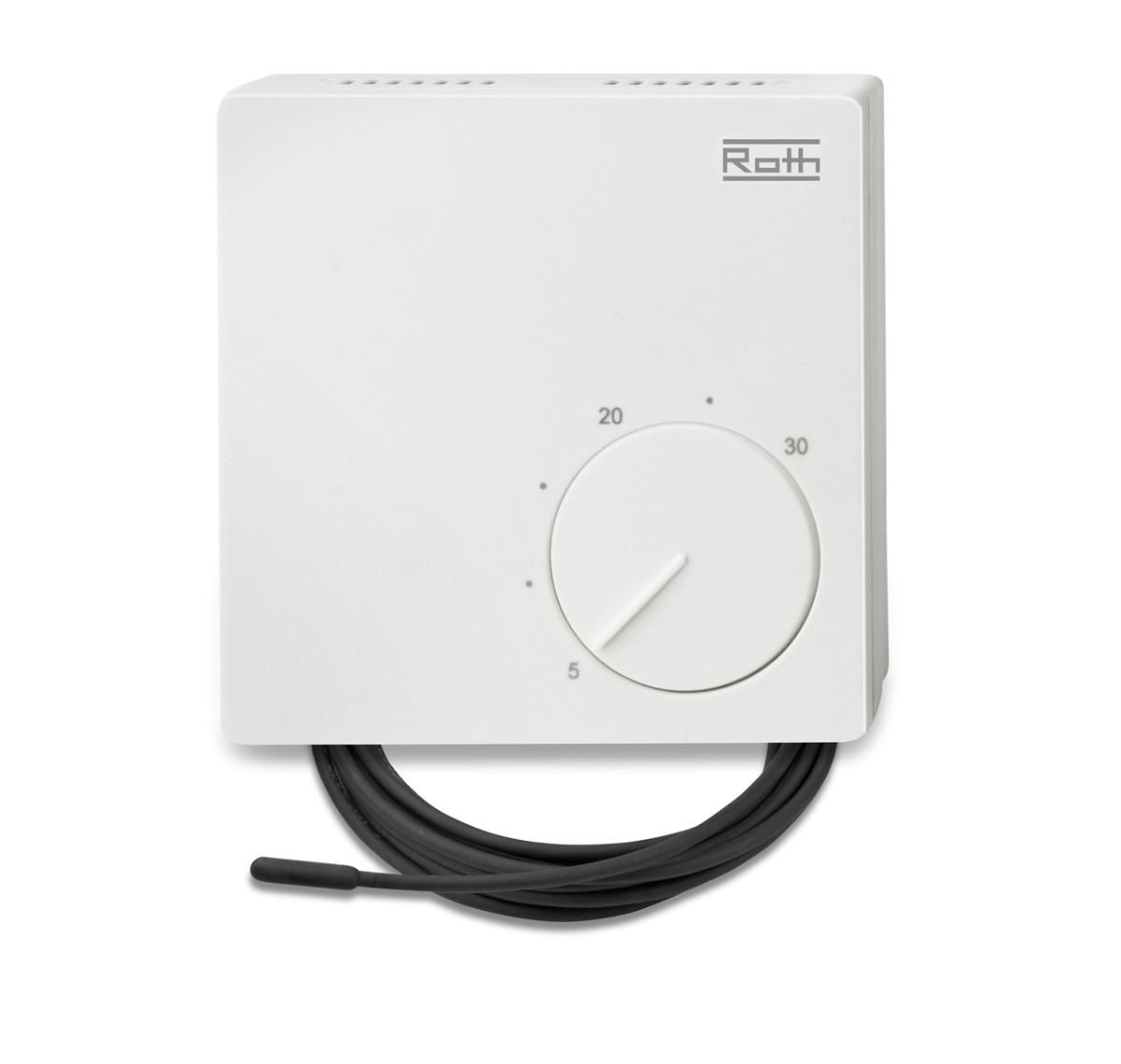 Roth Touchline BL fortrådet rumtermostat multi