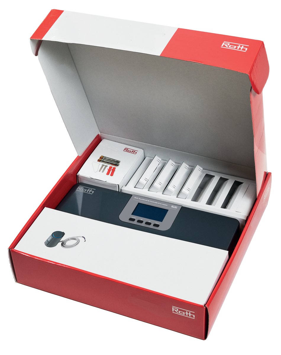 Roth Touchline SL kontrolenhed master for 3 rum