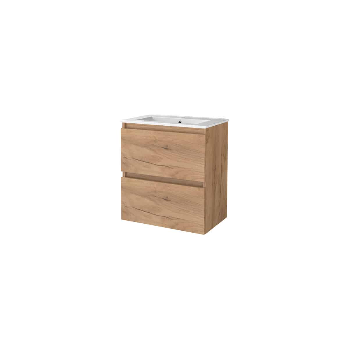 Sanibell Basicline grebsfri møbelsæt 60x39cm, whiskey eg