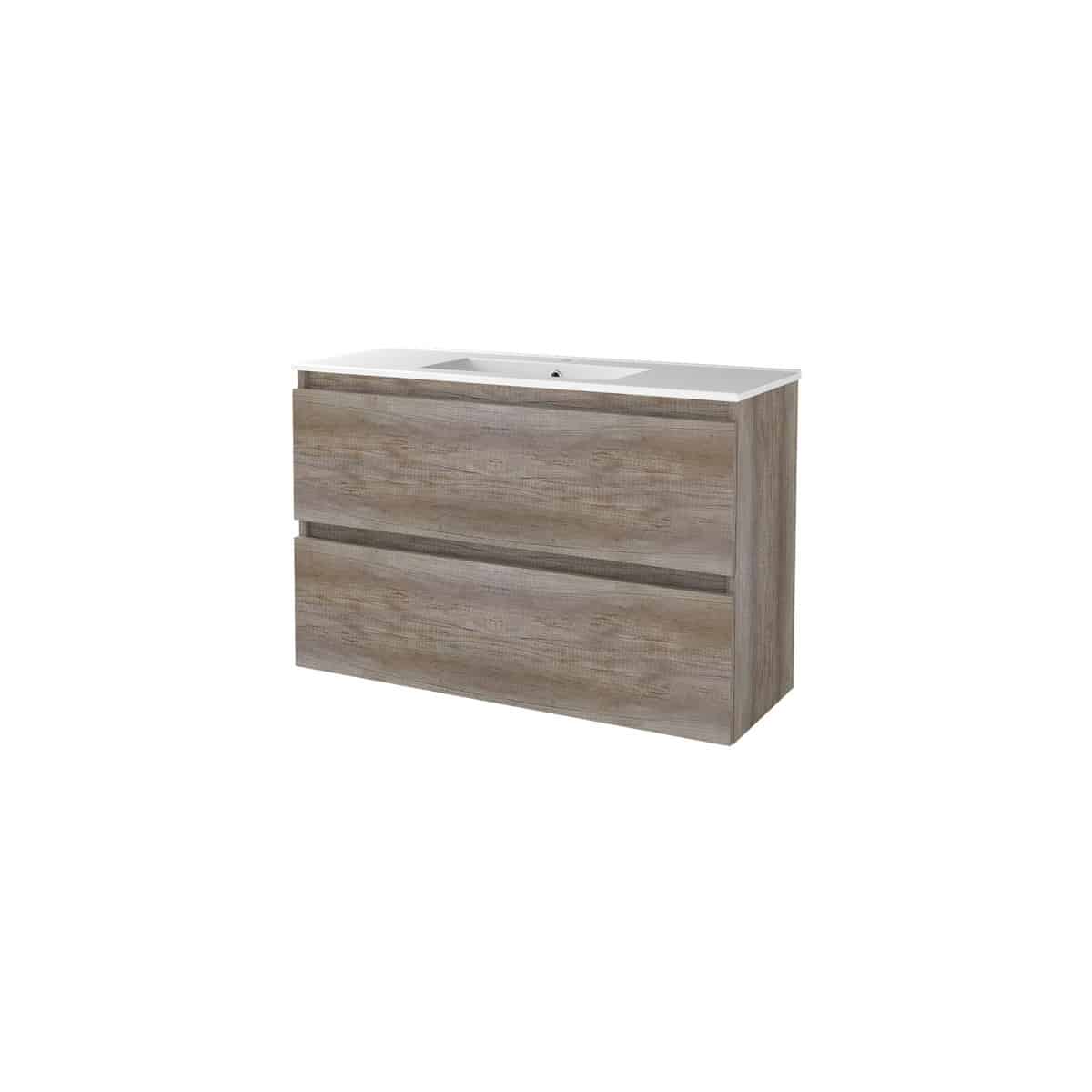 Sanibell Basicline grebsfri møbelsæt 100x39cm, skotsk eg - Sanibell - Sanibell Basicline grebsfri møbelsæt 100x39cm, skotsk eg