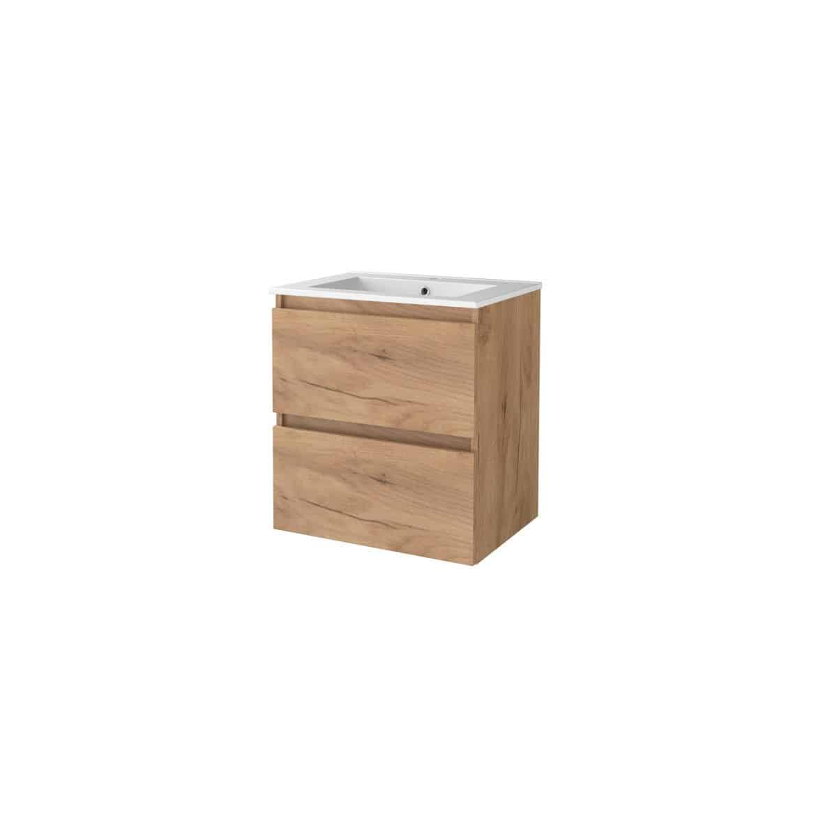 Sanibell Basicline grebsfri møbelsæt 60x46cm, whiskey eg