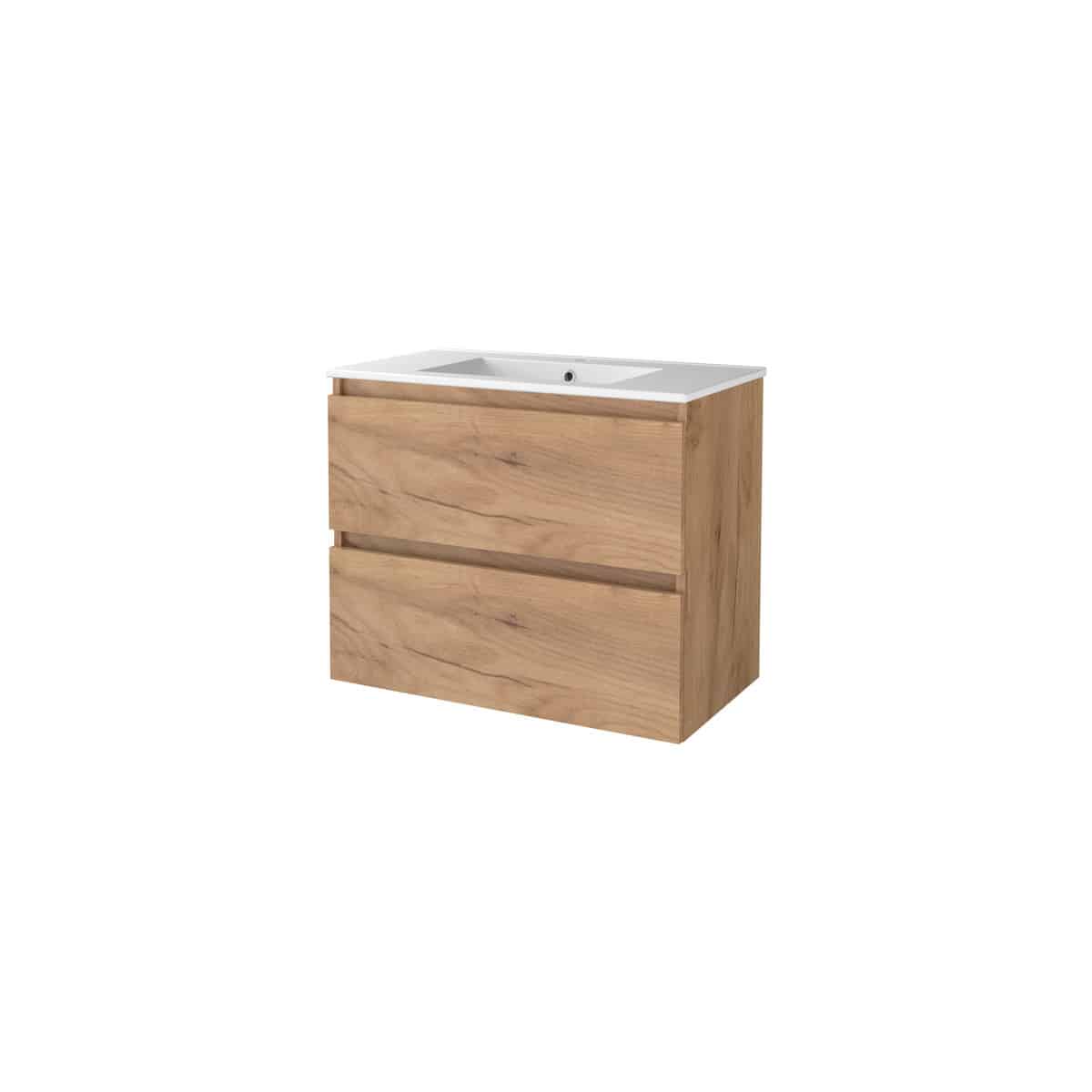 Sanibell Basicline grebsfri møbelsæt 80x46cm, whiskey eg