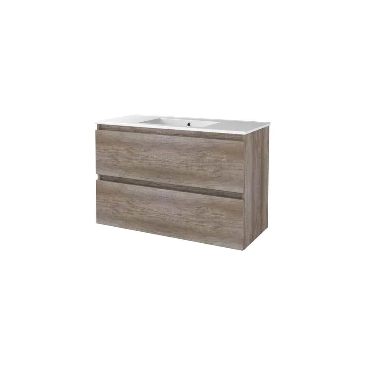 Sanibell Basicline grebsfri møbelsæt 100x46cm, skotsk eg - Sanibell - Sanibell Basicline grebsfri møbelsæt 100x46cm, skotsk eg