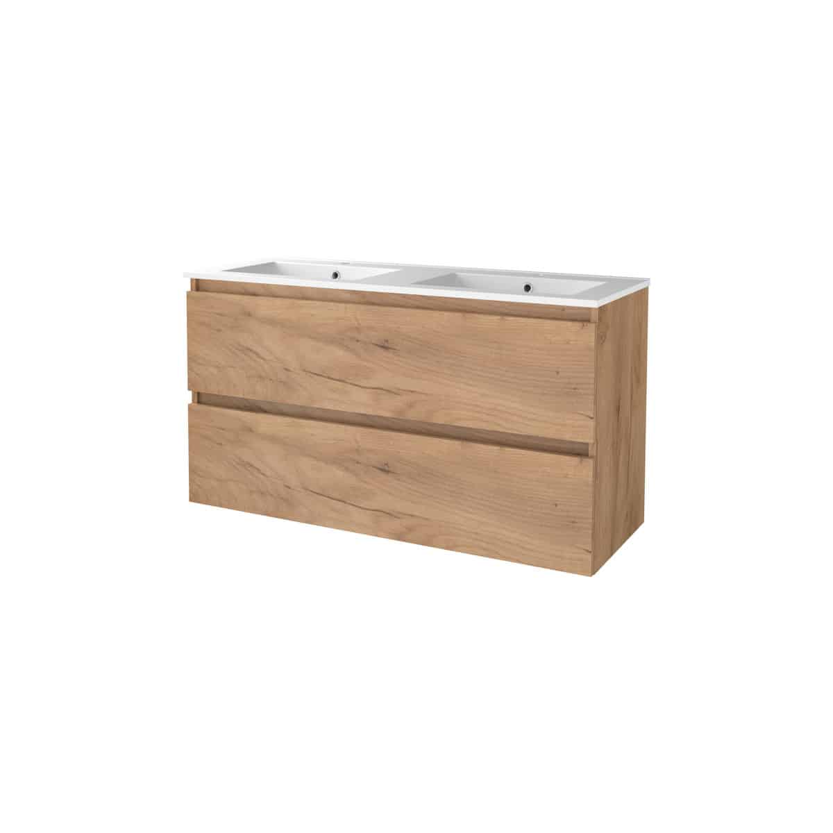 Sanibell Basicline grebsfri møbelsæt 120x46cm, whiskey eg