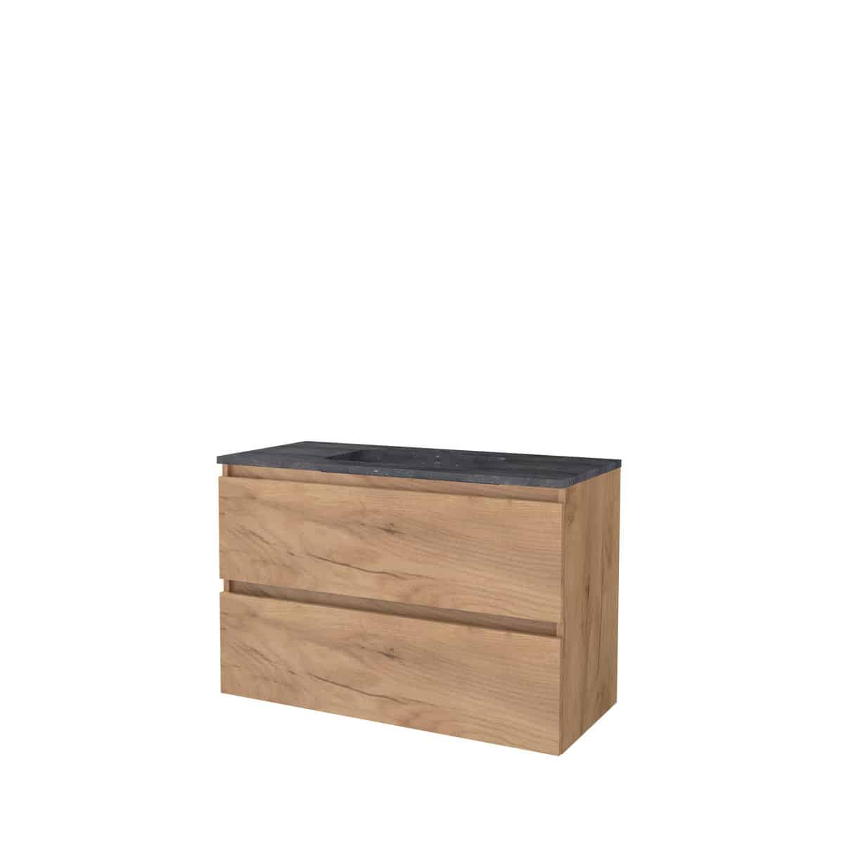 Sanibell Basicline grebsfri møbelsæt 100x46cm, whiskey eg