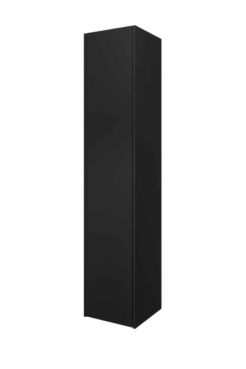 Sanibell Proline højskab 169 x 35 x 35 cm, mat sort