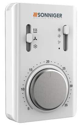 TR-110L-2 rumtermostat inklusiv hastighedsregulator
