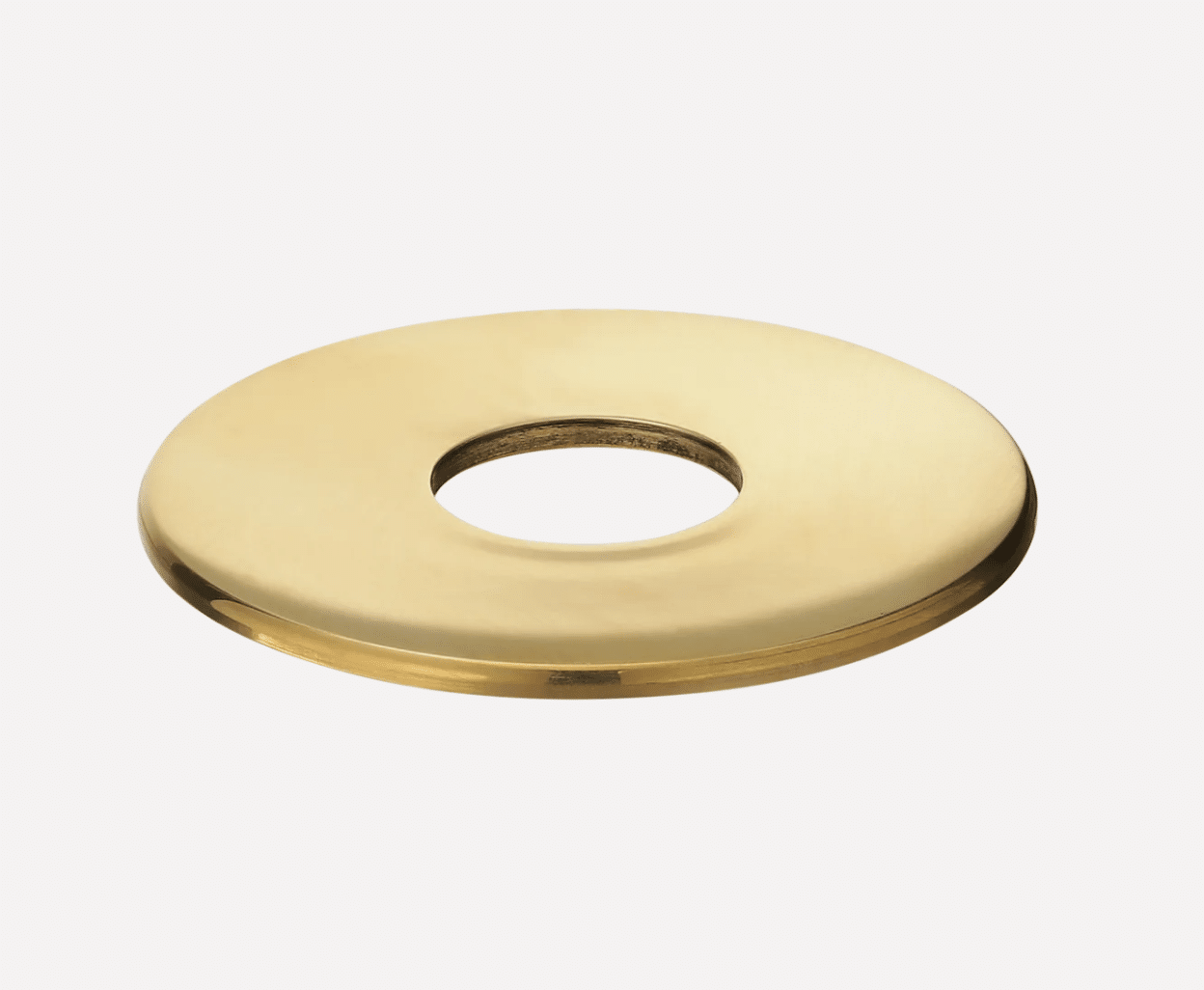 Toni roset 3/4" RH-U flad 3/8" i messing