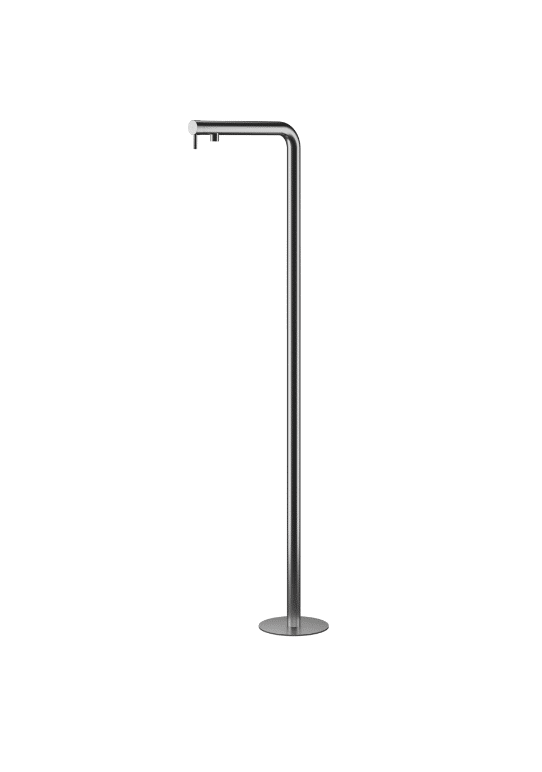 MGS Minimal gulvmonteret håndvaskarmatur - titanium