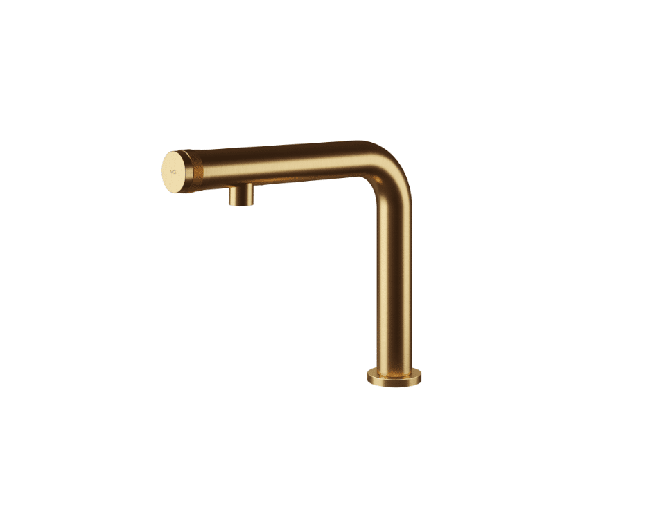 MGS Ergon håndvaskarmatur - 162 mm. - light gold