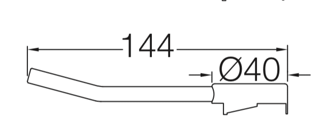Vola VR273L Messing