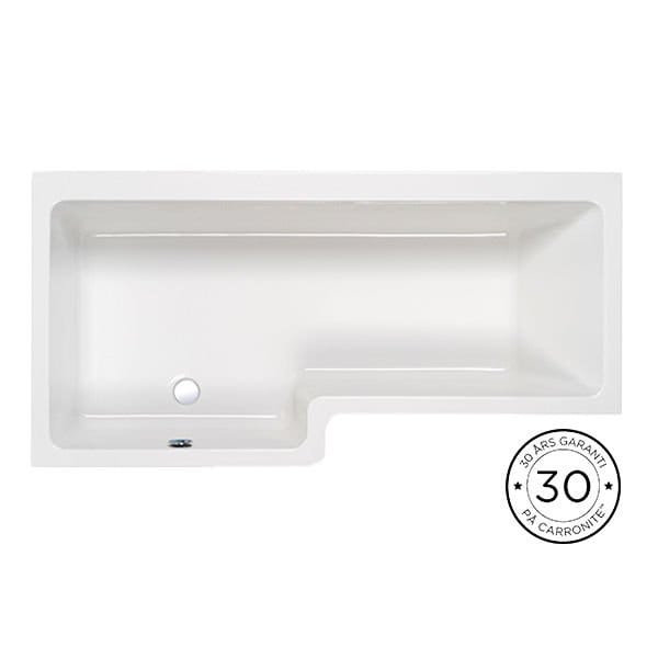 Strømberg Quantum showerbath 1700 x 700/850 mm venstre