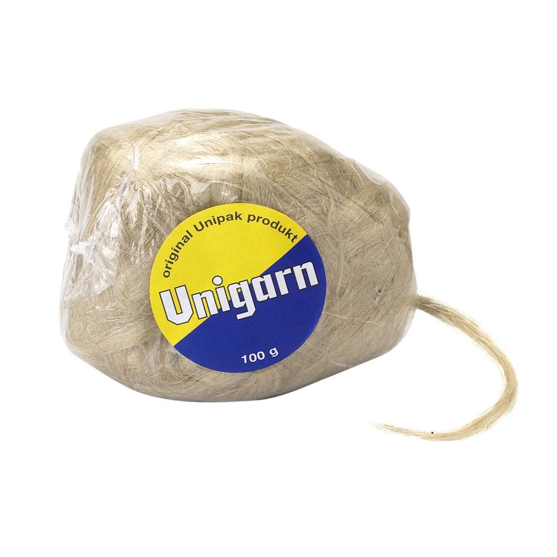 Heglet hør Unipak nøgle a 100 gr - Unipak - Heglet hør Unipak nøgle a 100 gr - Billede 2