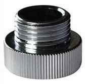 Unite overgangsstykke 3/4" x 1/2" krom