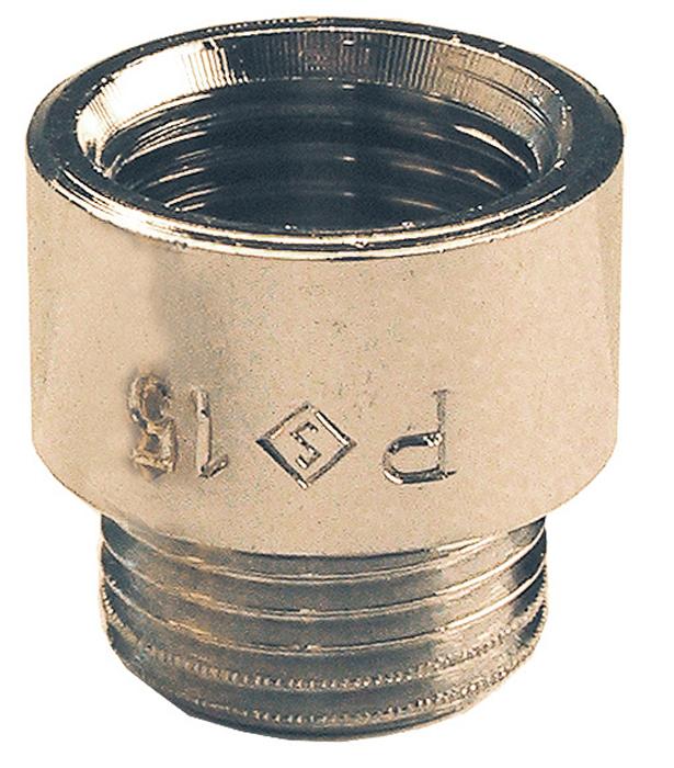 Unite haneforlænger 30 mm x 1/2" krom