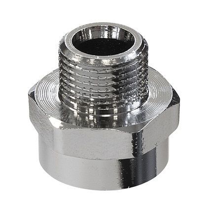 Unite overgangsstykke 1/2" muffe x 38" nippel krom