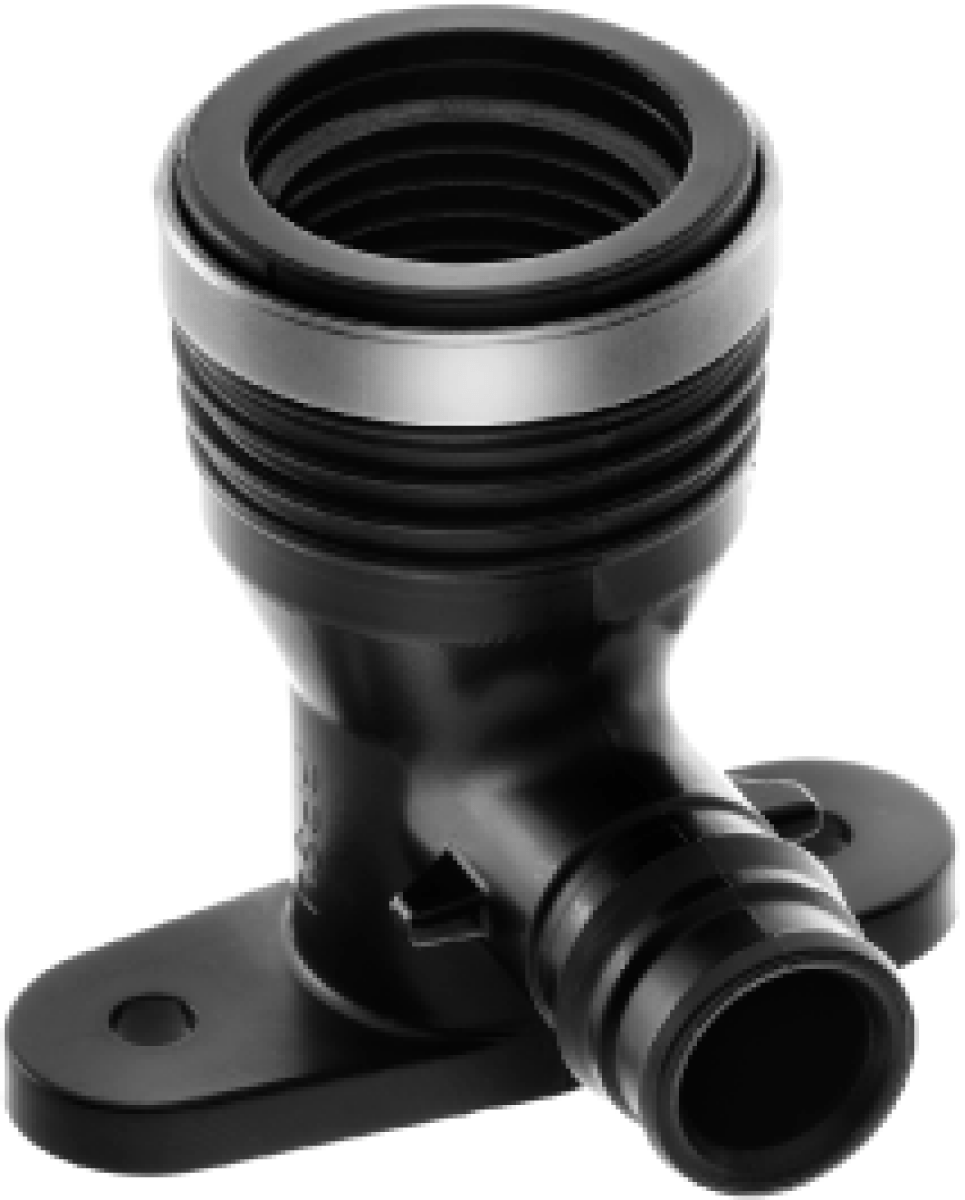 Uponor Q&E dækvinkel PPSU 16 mm x 1/2" L=43 mm
