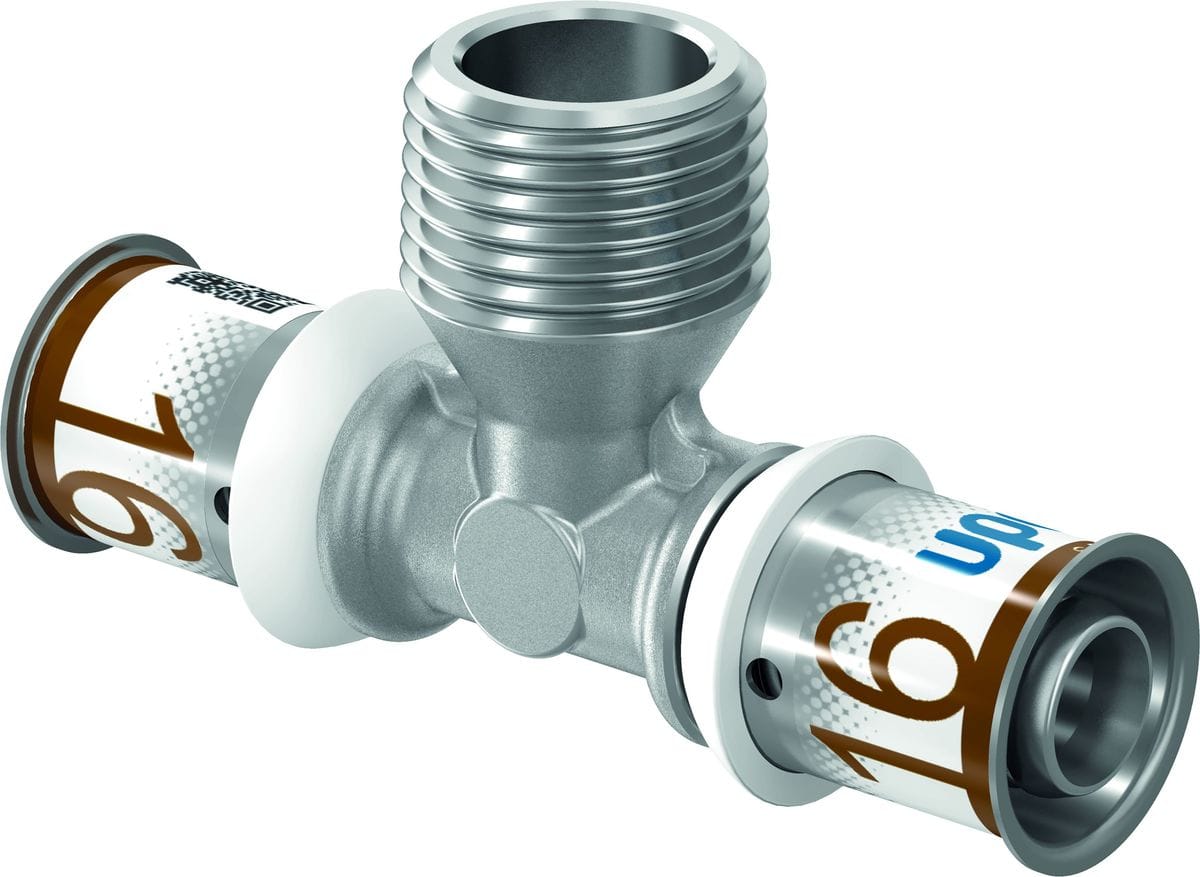 Uponor S-Press PLUS prestee muffe/nippel 25 mm x 3/4" - Uponor Wirsbo - Uponor S-Press PLUS prestee muffe/nippel 25 mm x 3/4"