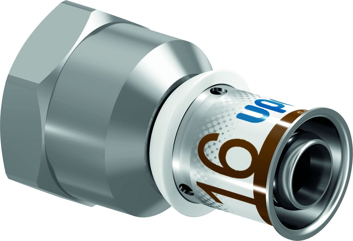 Uponor S-Press PLUS preskobling muffe/muffe 32 mm x 1" - Uponor Wirsbo - Uponor S-Press PLUS preskobling muffe/muffe 32 mm x 1" - Billede 2