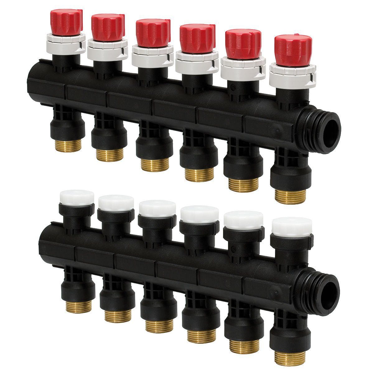 Fordelerrørssæt Uponor PRO Eurokonus 6x34