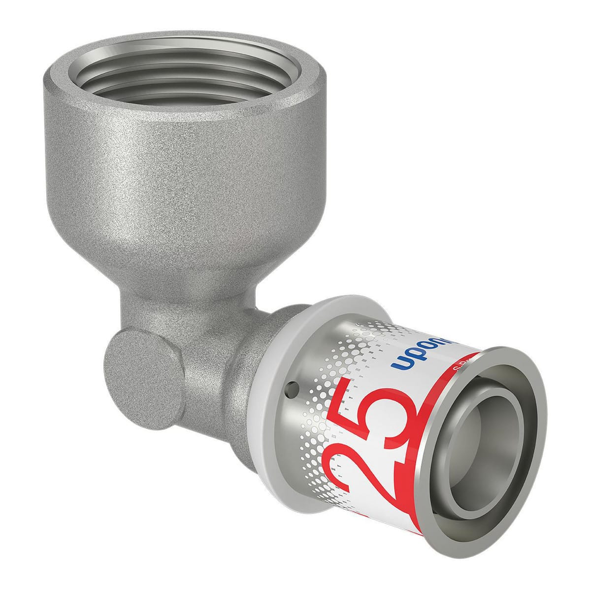 Uponor S-Press PLUS presvinkel 90° muffe/muffe 25 mm x 1" - Uponor Wirsbo - Uponor S-Press PLUS presvinkel 90° muffe/muffe 25 mm x 1" - Billede 3