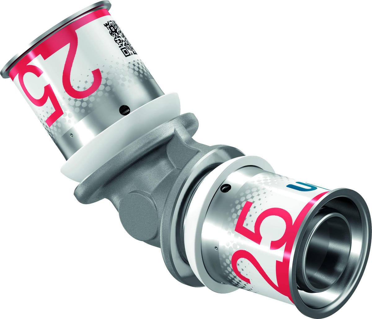 Uponor S-Press PLUS presvinkel 45° 25 mm - Uponor Wirsbo - Uponor S-Press PLUS presvinkel 45° 25 mm - Billede 2