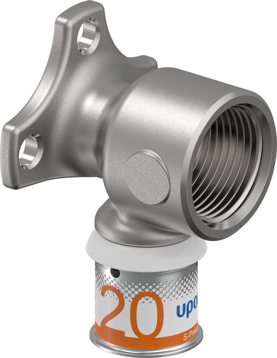Uponor S-Press PLUS presdækvinkel 90° 20 mm x 3/4" - Uponor Wirsbo - Uponor S-Press PLUS presdækvinkel 90° 20 mm x 3/4" - Billede 2