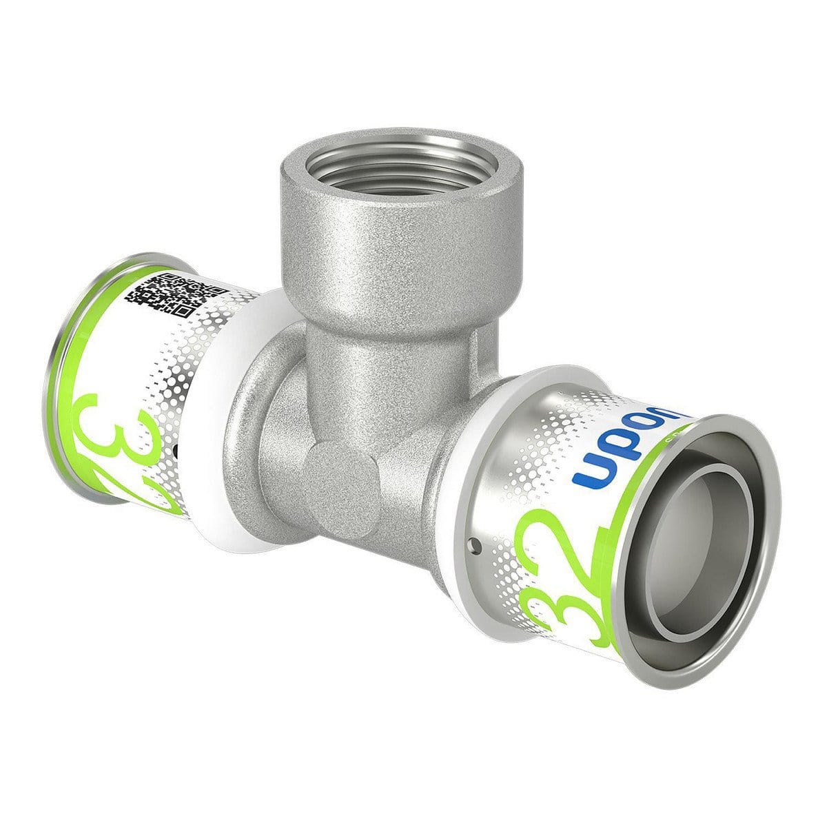 Uponor S-Press PLUS prestee muffe/muffe 32 mm x 3/4" - Uponor Wirsbo - Uponor S-Press PLUS prestee muffe/muffe 32 mm x 3/4" - Billede 2