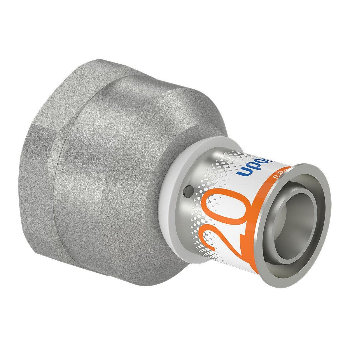 Uponor S-Press PLUS preskobling muffe/muffe 20 mm x 1" - Uponor Wirsbo - Uponor S-Press PLUS preskobling muffe/muffe 20 mm x 1" - Billede 2