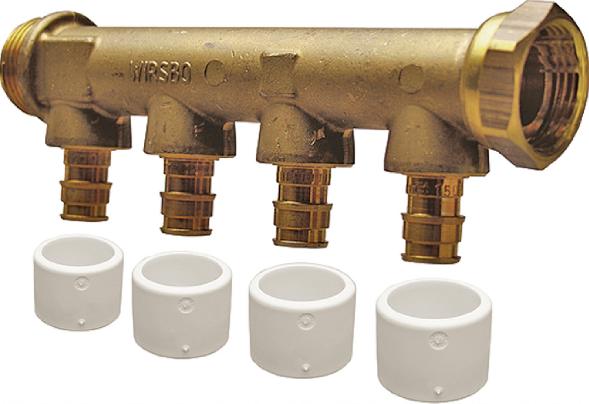 Fordeler rør uponor Q&E 34 4x15 mm, exchangeable - Uponor Wirsbo - Fordeler rør uponor Q&E 34 4x15 mm, exchangeable - Billede 3