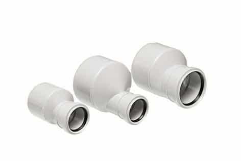 Uponor Decibel reduktion 110/50 mm med 1 muffe - Uponor - Uponor Decibel reduktion 110/50 mm med 1 muffe
