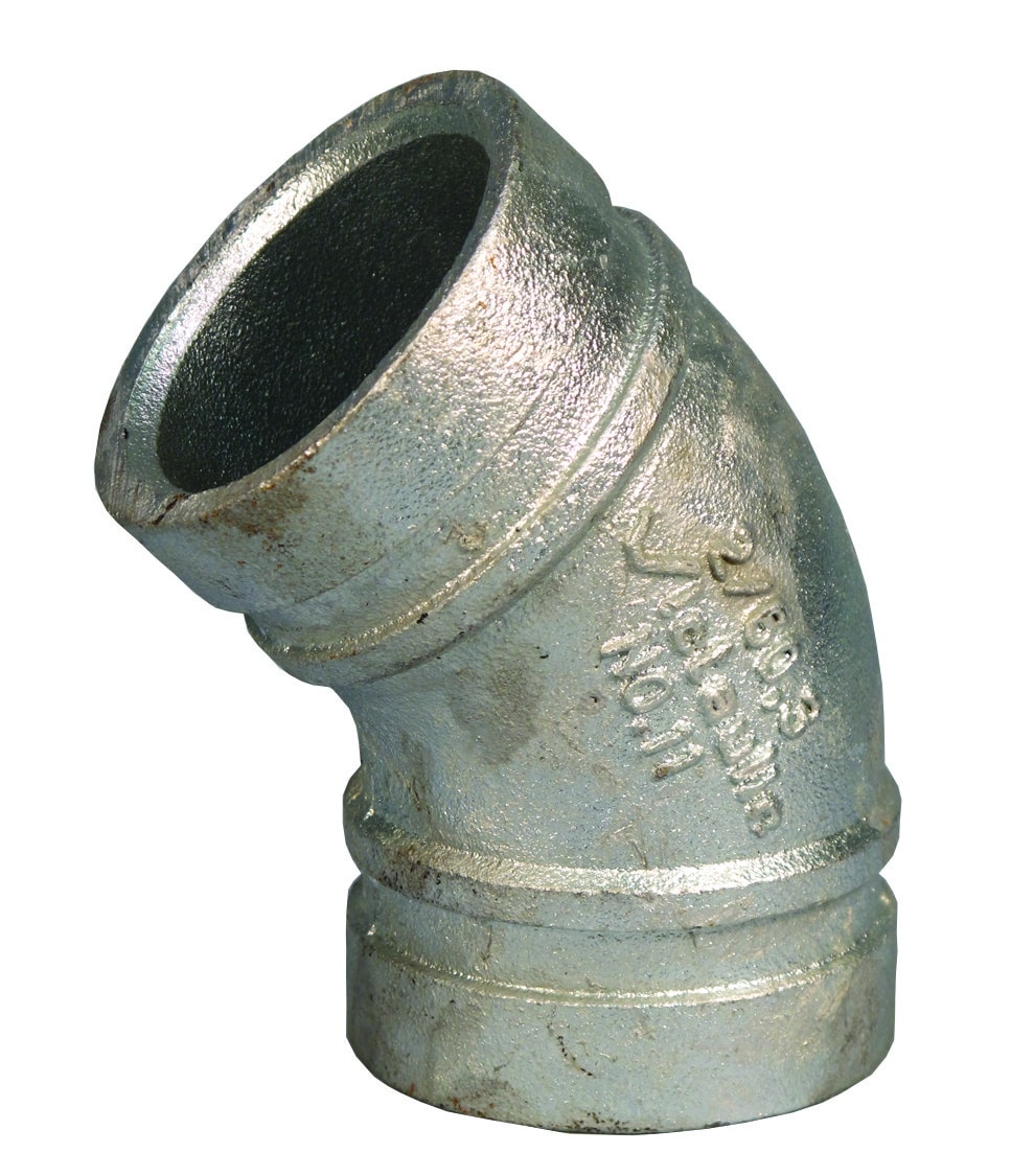 Victaulic No.11 bøjning 45° 1 1/4" galvaniseret