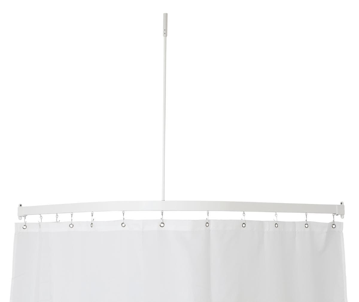 Profil 5001 vinkelstang 90x90 cm hvid - Van Der P - Profil 5001 vinkelstang 90x90 cm hvid