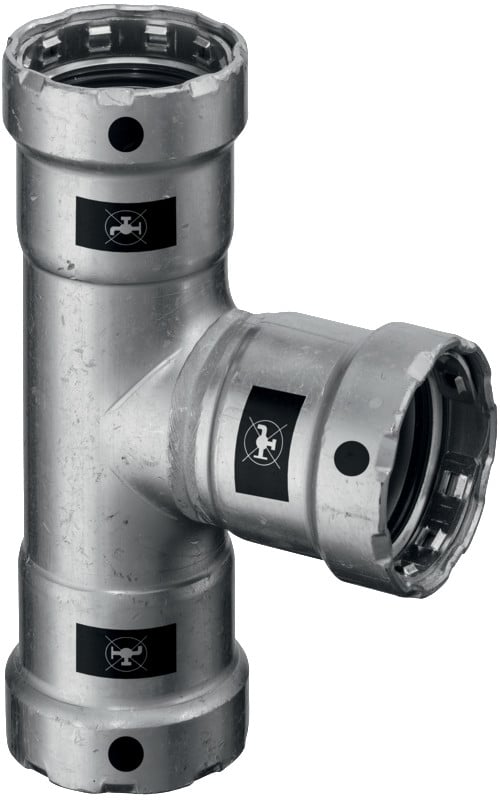 Megapress T-stykke 34" presmf/mf/mfsc - Viega - Megapress T-stykke 34" presmf/mf/mfsc - Billede 2