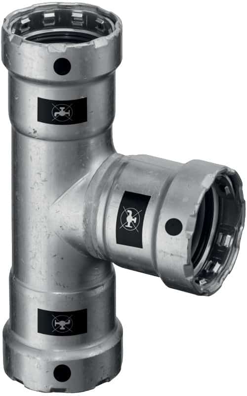 Megapress T-stykke 38" presmf/mf/mfsc - Viega - Megapress T-stykke 38" presmf/mf/mfsc - Billede 2