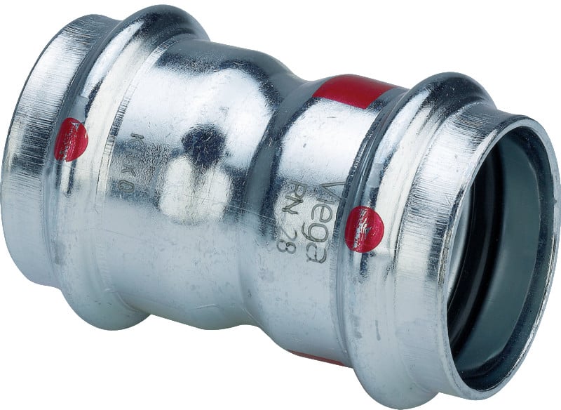 Prestabo XL muffe 64 mm forzinket stål - Viega - Prestabo XL muffe 64 mm forzinket stål - Billede 2