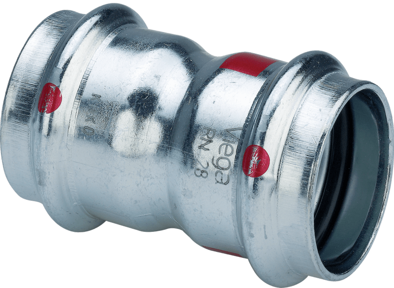 Prestabo XL muffe 64 mm forzinket stål - Viega - Prestabo XL muffe 64 mm forzinket stål