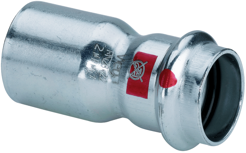 Prestabo XL reduktion 88,9 x 54 mm forzinket stål - Viega - Prestabo XL reduktion 88,9 x 54 mm forzinket stål