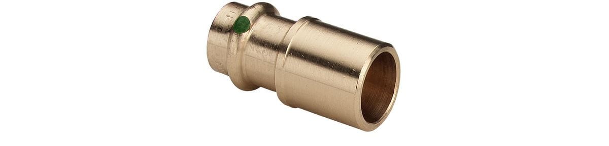 Sanpress reduktion 42 x 28 mm rødgods - Viega - Sanpress reduktion 42 x 28 mm rødgods
